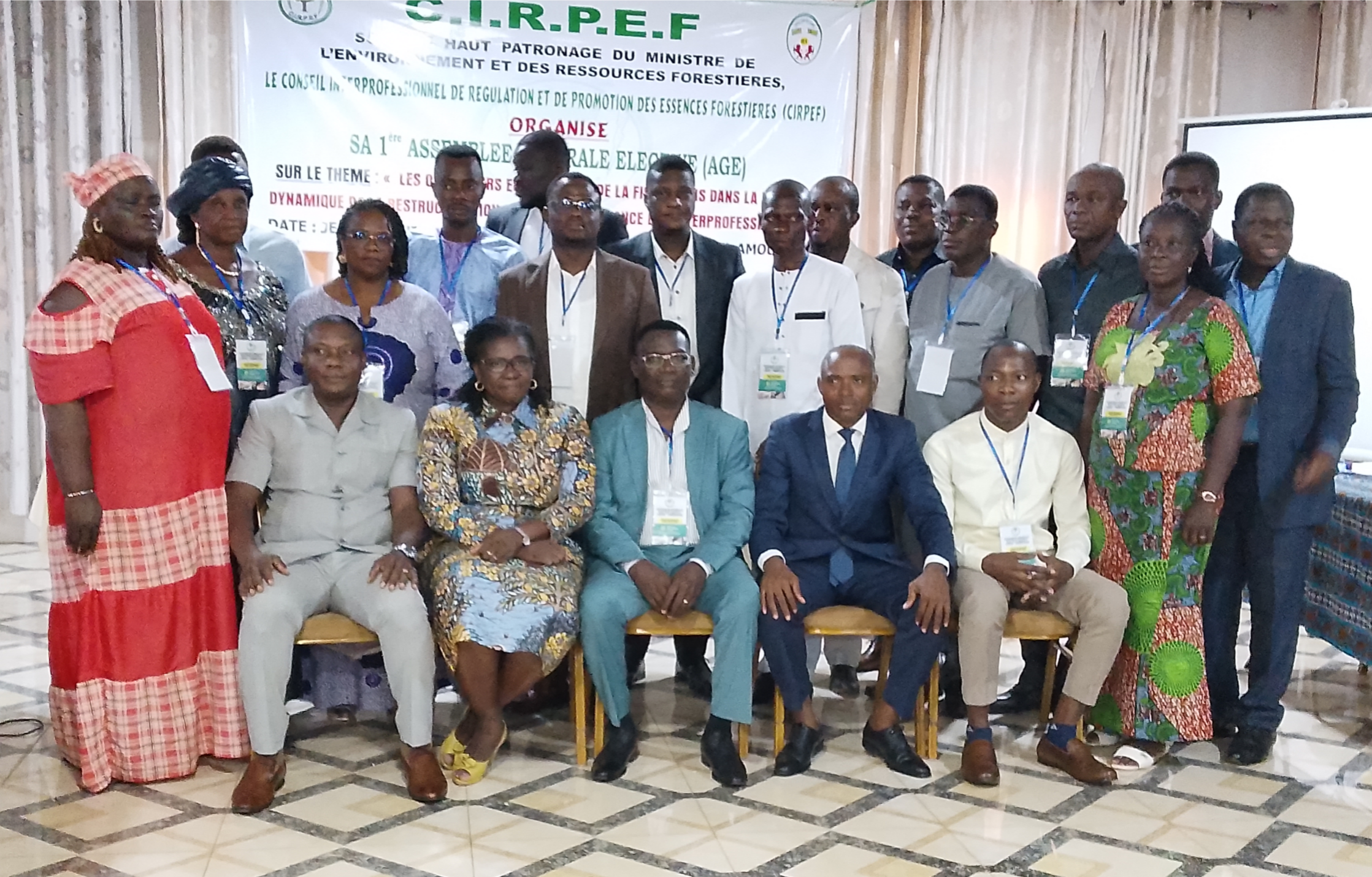 Assemblée générale élective du CIRPEF : M. ADETI Kokou Jean, réélu pour 4 ans
