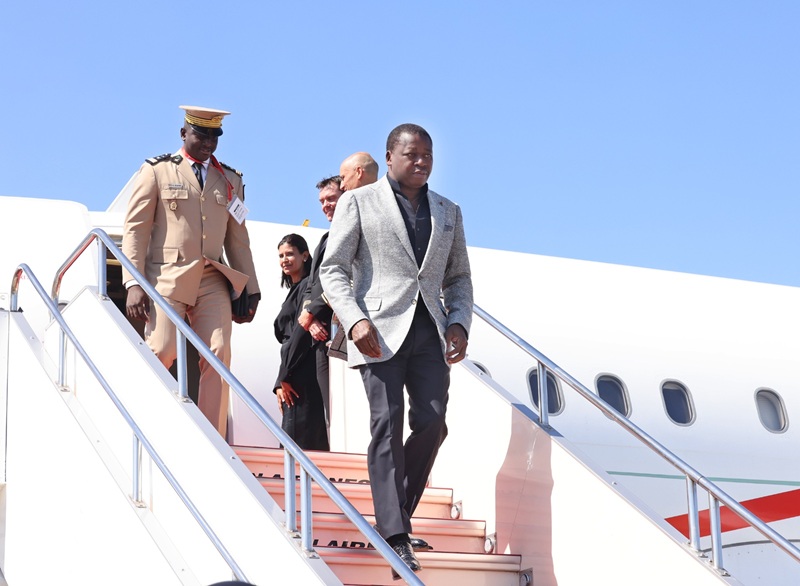 TICAD9 : L'arrivée du président du Conseil Faure Essozimna Gnassingbé à Yokohama au Japon 