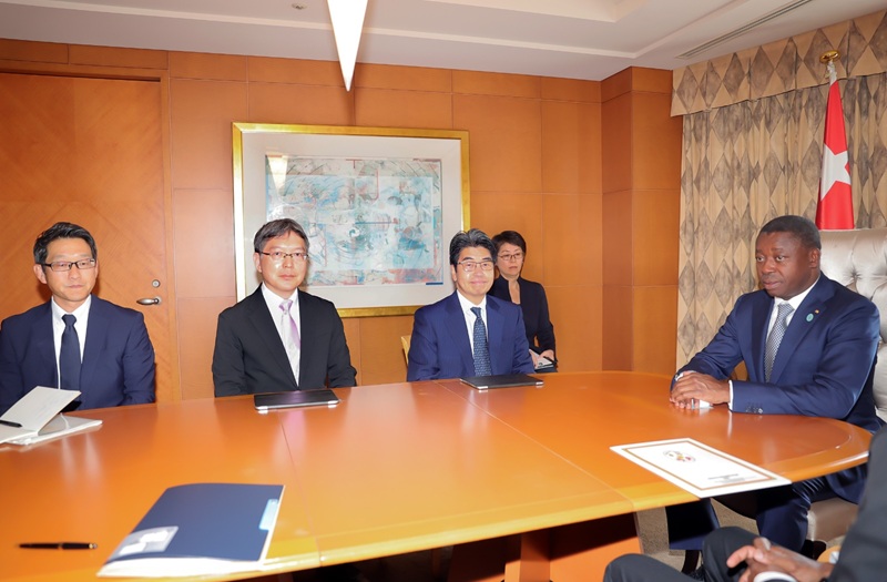 Faure Gnassingbé face aux géants économiques japonais 