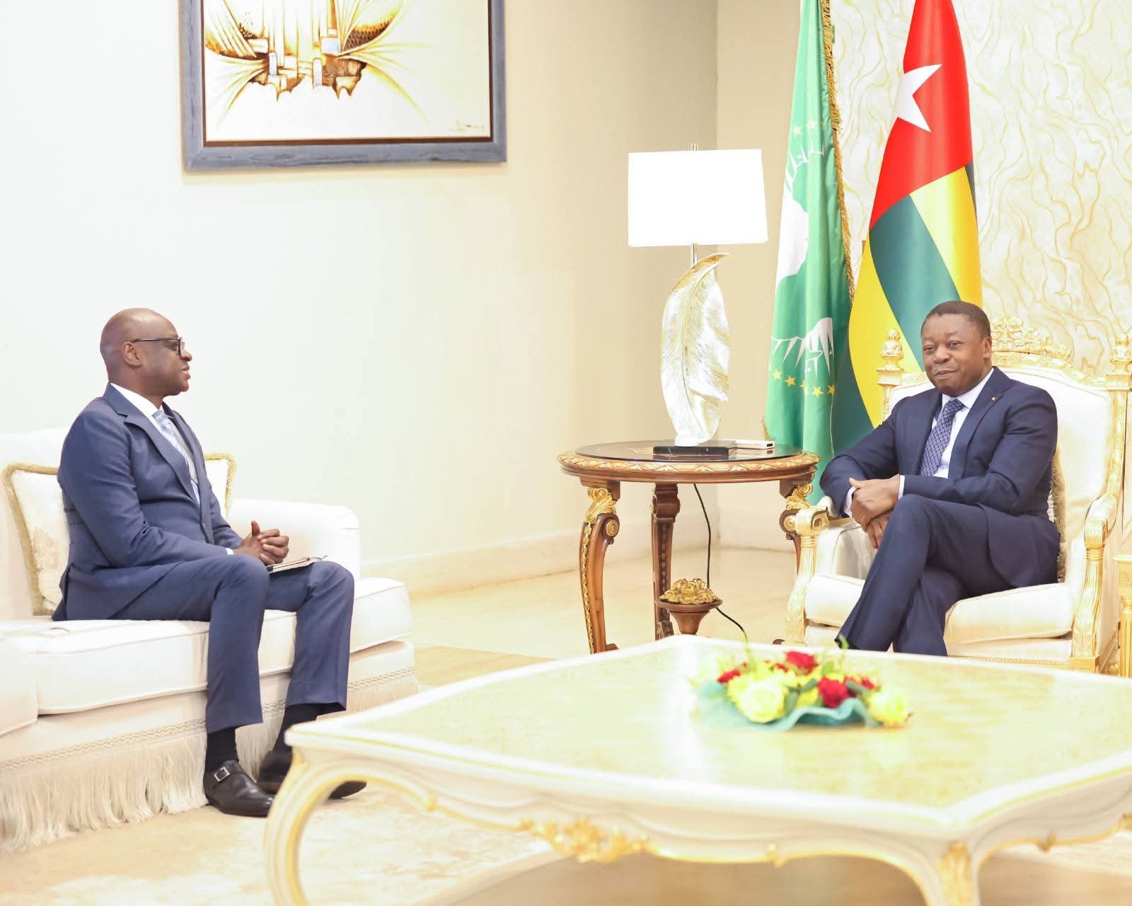 Développement industriel au Togo  : Le Président du Conseil Faure Gnassingbé reçoit une délégation de l'ONUDI