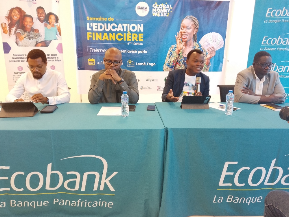 Global Money Week 2026 au Togo : L’association EDUFIA et Ecobank lancent la 4è édition sous le signe de « l’argent avisé »