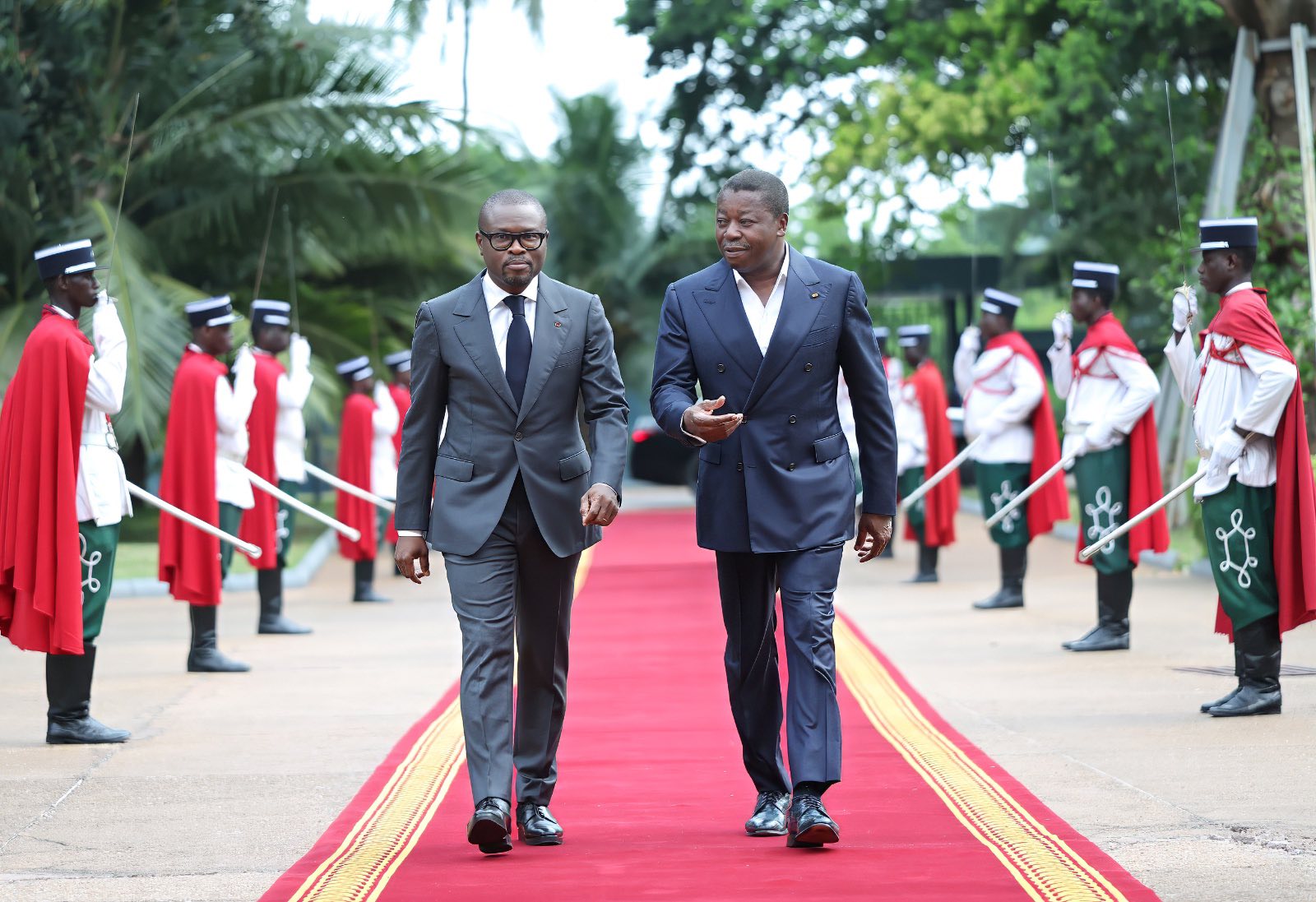 Diplomatie : Faure Gnassingbé et Romuald Wadagni scellent leur volonté de renforcer l’axe Lomé-Cotonou