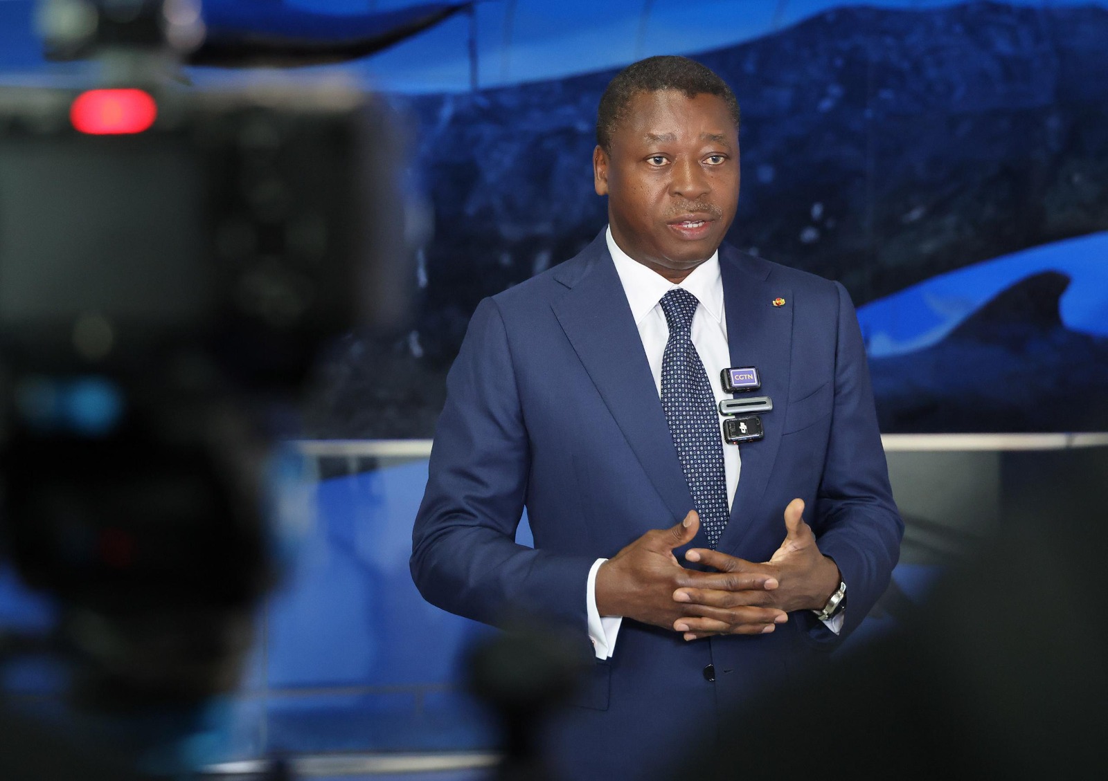 Entretien: Faure GNASSINGBE, Président du Conseil de la République Togolaise, face à la Presse chinoise