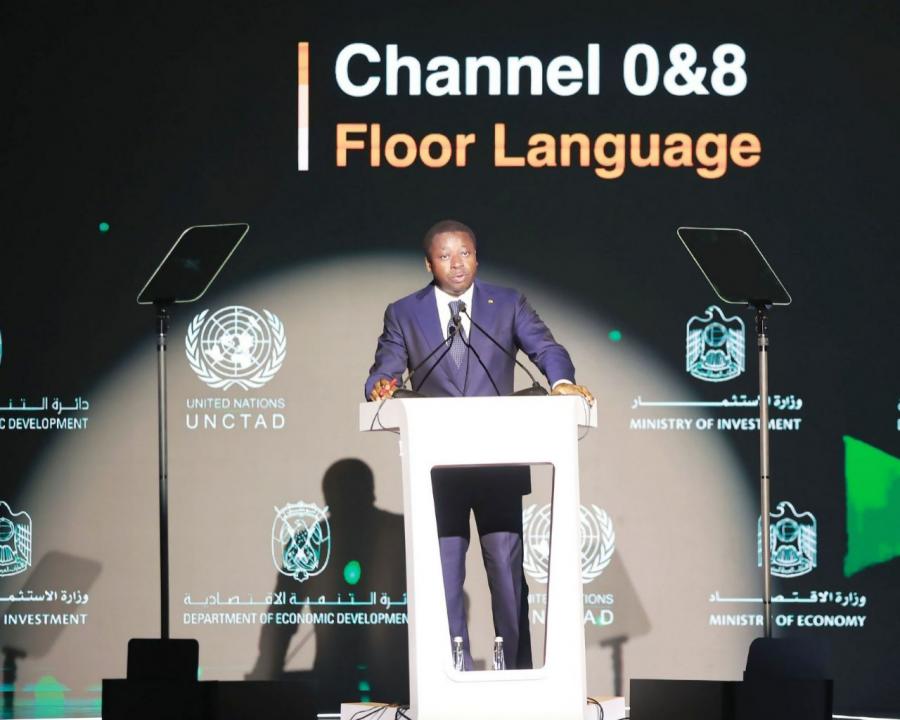 Le Président Faure Gnassingbé partage sa vision de l'état Stratège au Sommet des Leaders Mondiaux sur l'Investissement à  Abu Dhabi