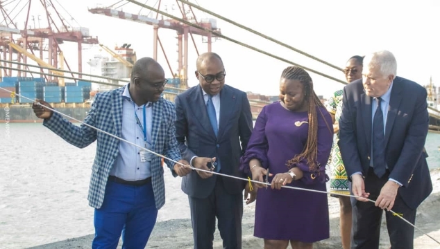 Trafic maritime : Le Ministre Kokou Tengue Inaugure Le Navire Bitumier Â«BITU RIVERÂ»