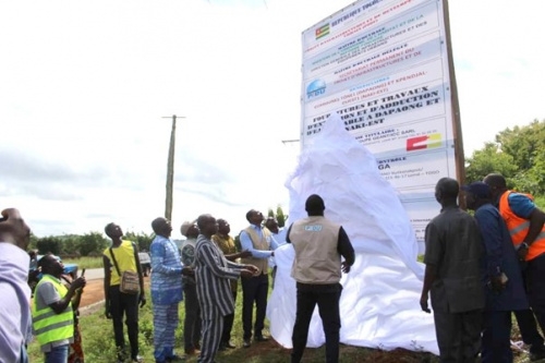 Eau potable : Coup d'envoi des travaux d'extension a Dapaong et Naki-Est