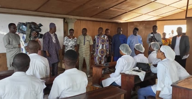 CFA, session de septembre 2023 : Kokou Eke HODIN s'assure du bon déroulement des épreuves