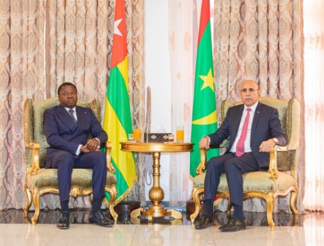 En visite officielle à  Nouakchott : Faure Gnassingbé aborde des questions de paix et de sécurité avec son homologue Mohamed Ould Cheikh el Ghazouani