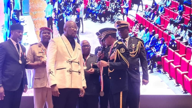 RACA 2024 : CONACCE CHAPLAINS Honore le président Denis Sassou-N'guesso pour wes &oelig;uvres en faveur de la paix en Afrique