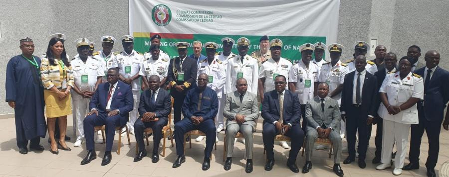 Les Chefs d'état major de la marine de la CEDEAO  tiennent leur 3ème Réunion à  Lomé